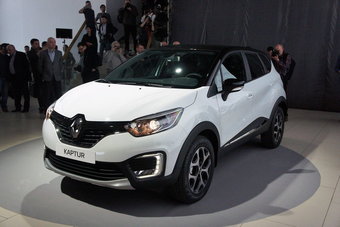 Renault представил полноприводный кроссовер Kaptur